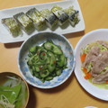 よちりん's cooksnap of when they made きゅうりと茗荷としその梅和え.