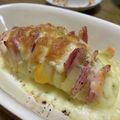 ゆいランラン's cooksnap of when they made ベーコンサンド★ハッセルバックポテト.