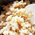 ハント☆'s cooksnap of when they made STAUB*玄米の炊き方2合*マクロビ.