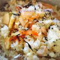 チャコりんりん's cooksnap of when they made 艶々、ほっこり♫五目おこわ.