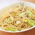 かなりんココりん's cooksnap of when they made 簡単ランチに♪ツナとキャベツの和風パスタ.