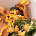 ひなまなここのはは's cooksnap of when they made トロトロ卵とベーコンのオイマヨ炒め☆.