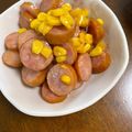 あやママ99's cooksnap of when they made お弁当に☆コーンとウインナーのバター醤油.