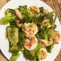 クックTHS434☆'s cooksnap of when they made ブロッコリーと海老とパプリカの中華炒め.