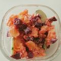 yokoyoko76's cooksnap of when they made 赤ビーツ入りポテトサラダ.