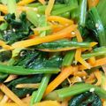 ものぐさクック's cooksnap of when they made 妊婦飯♪ほうれん草のナムル.