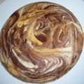 kiyofish's cooksnap of when they made マーブルパンケーキ　炊飯器にて♪.