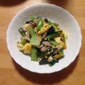 ハッチおばちゃん's cooksnap of when they made 絶品♡小松菜と豚肉の炒めもん♡♡.