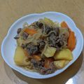 ラリー＆サラ's cooksnap of when they made コストコのプルコギで作る！肉じゃが.