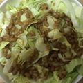 かおり♡♡♡'s cooksnap of when they made ヘルシー☆キャベツ納豆.