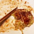 ひょんびき's cooksnap of when they made オートミールで大きなお好み焼きの分量.
