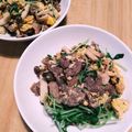 kaiselim's cooksnap of when they made 牛肉と豆苗のオイスター炒め.