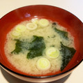 クックQPU4ZJ☆'s cooksnap of when they made ワカメと長ネギの味噌汁☆.