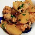 上野食堂's cooksnap of when they made 圧力鍋で簡単染み旨♡鶏肉と大根の煮込み♪.