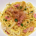 emiʕ•ᴥ•ʔ's cooksnap of when they made 簡単！新玉ねぎとベーコンの和風パスタ.