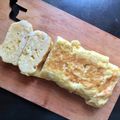 MatsCafe's cooksnap of when they made 【楽めし】たまご一気焼き.
