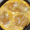 ♡ルヴァ♡'s cooksnap of when they made コロッケの卵とじ.