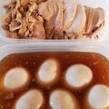 華南夜's cooksnap of when they made 煮たら放置！鶏胸肉で柔らかチャーシュー.