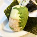 yu🐓's cooksnap of when they made 枝豆チーズ大葉たらこマヨネーズおにぎり♪.