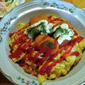 じゃりてん's cooksnap of when they made ハントンライス.
