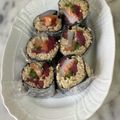 ナピト's cooksnap of when they made 【節分☆ひな祭り】❀海鮮恵方巻き❀.
