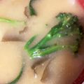 ふぁんころ's cooksnap of when they made アレッタ(茎ブロッコリー)のお味噌汁.