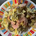 ＭＩ−ＳＡＮ's cooksnap of when they made なすとベーコン、青じそのふわ卵炒め☆☆.