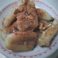 makichaki's cooksnap of when they made バナナ大量消費！ほっこりする焼きバナナ♪.