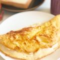 彩0013's cooksnap of when they made ラ・メール・プラール風スフレオムレツ.