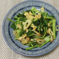 おはなすき's cooksnap of when they made 簡単♪常備菜☆蕪の葉と揚げと竹輪の煮物.
