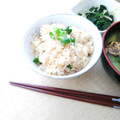 mamaRD's cooksnap of when they made 豚ひき肉とシメジの炊き込みご飯.