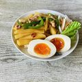 さくらん餅's cooksnap of when they made ラーメンにも♪竹の子で【豚メンマ丼】.
