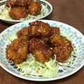 赤い電話's cooksnap of when they made 鶏もも肉の甘酢から揚げ！.