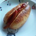 ねこはがき's cooksnap of when they made 30分で完成!？不思議パンのホットドッグ.