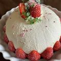 sakuraiayu's cooksnap of when they made ダブルムースのドームケーキ(ズコット).