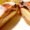 ⁂romoromo⁂'s cooksnap of when they made Wベリーとクリームチーズのハードパン。.