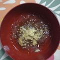 くネコまろす's cooksnap of when they made ところてんにおろしショウガをトッピング.