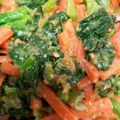 ゆみしゅー's cooksnap of when they made 練り胡麻使用！ほうれん草の胡麻和え♪.