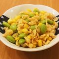 かなりんココりん's cooksnap of when they made 最強コンビ♪コーン枝豆天かすのバター醤油.
