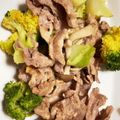 Ayako0405's cooksnap of when they made 豚こまとブロッコリーのアヒージョ風炒め物.