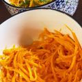 nkaha's cooksnap of when they made 作り置きに！人参とたらこの炒めもの.