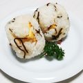 ぱふ♪'s cooksnap of when they made おにぎりにin【だし巻き玉子】.