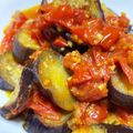 Nya6nya6's cooksnap of when they made なすのトマトカレー炒め.