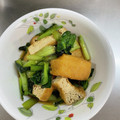 かなちゃんのいちご's cooksnap of when they made 厚揚げと小松菜の煮浸し.