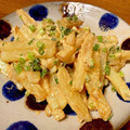ENO’Sキッチン's cooksnap of when they made 【簡単】新じゃがの細切り明太マヨ炒め.