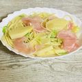さくらん餅's cooksnap of when they made 簡単美味しい♪タケノコと生ハムパスタ.