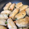 milsalud's cooksnap of when they made 春菊と人参の豚肉巻き【JA福岡市】.