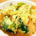 ＊sunlight＊'s cooksnap of when they made 優しいお味♪小松菜の卵とじ.