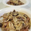 ｸﾏﾘｴ's cooksnap of when they made 話題入☆我が家の秘伝＊ビーフストロガノフ.