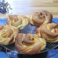 ももいろさくら's cooksnap of when they made マーブルかぼちゃパン✨.